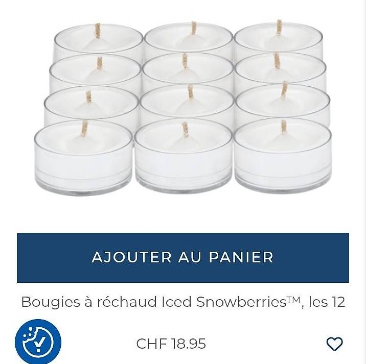 Candele: Bougies à réchaud  – Usato da Lutry venduto da Alexandre8168 1