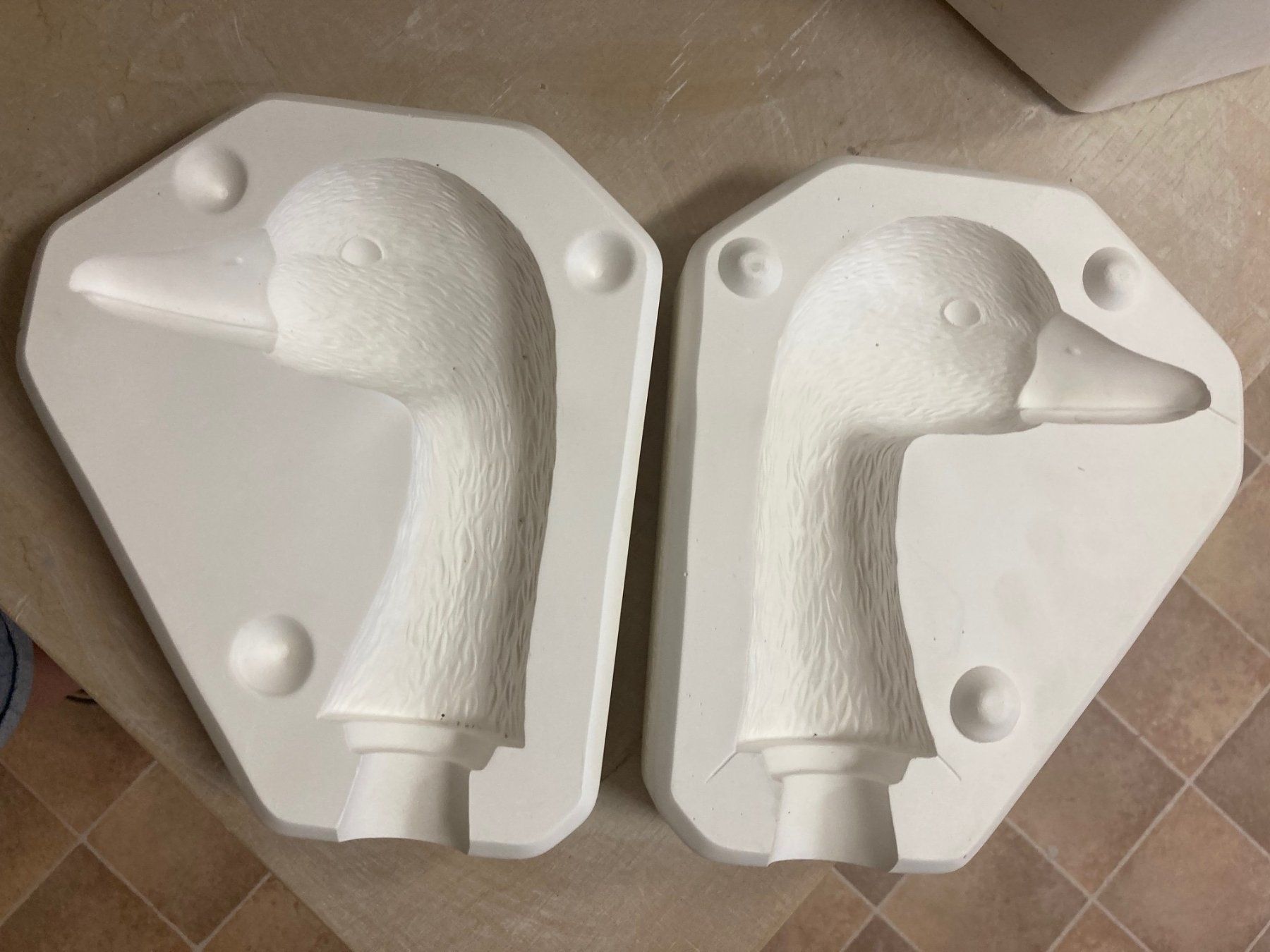 Bastelsets: Giessgipsform Ente – Gebraucht aus Gelterkinden von Busfreak 1
