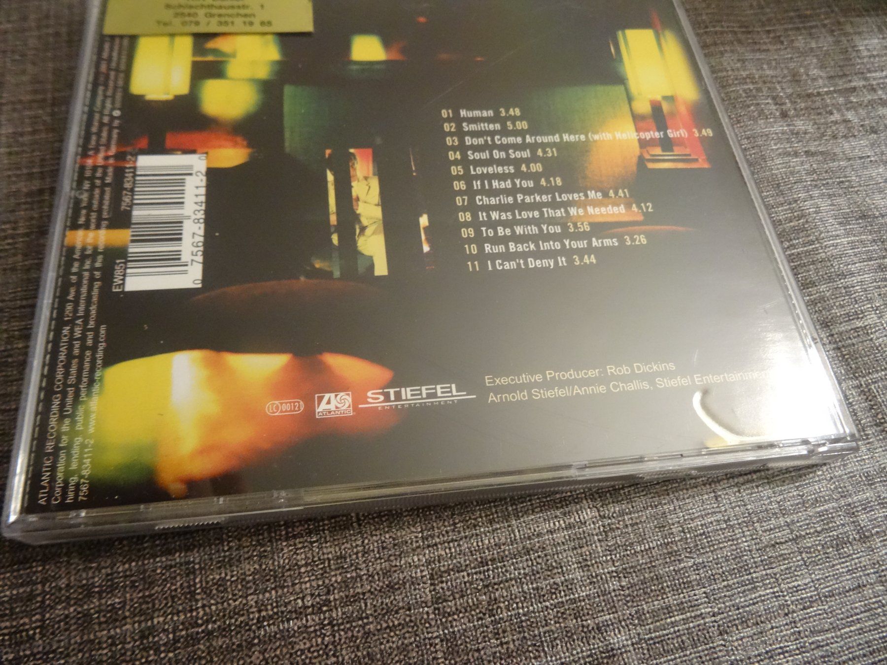 CD: Rod Stewart Human CD – Usato da Olten venduto da Disc-Ausverkauf 1