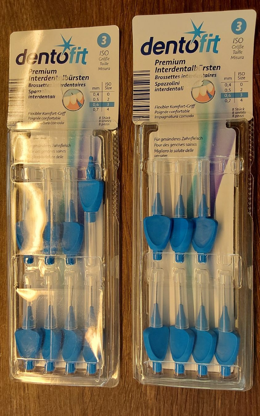 Zahnpflege: 2 P. Dentofit Interdentalbürsten neu Grösse 3 – Neu und originalverpackt aus Köniz von scopello12