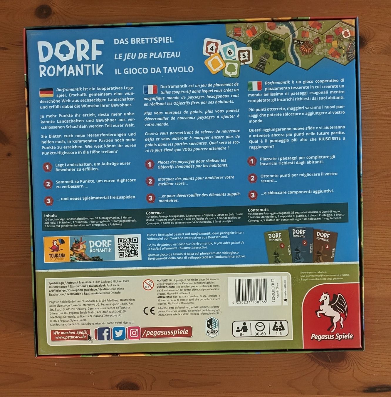 Pegasus Spiele Jeux: Dorfromantik Brettspiel Pegasus – D'occasion à Romanshorn par chaanem 1