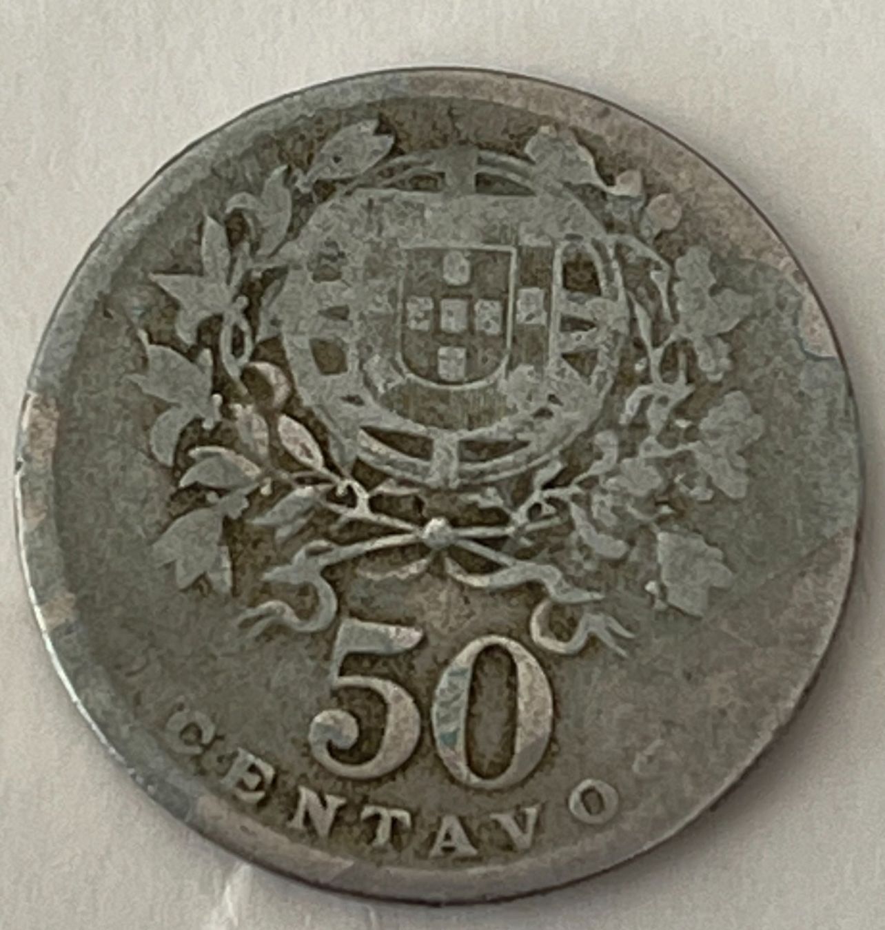 Tutti le monete: 50 Centavos portugais de 1927 – Usato da Carouge GE venduto da Pierre48