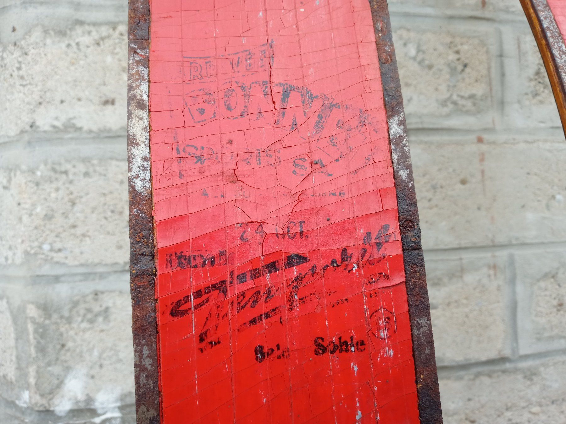 Skis: Ski, alte Holzski – D'occasion à Prez-vers-Siviriez par Monija70 6