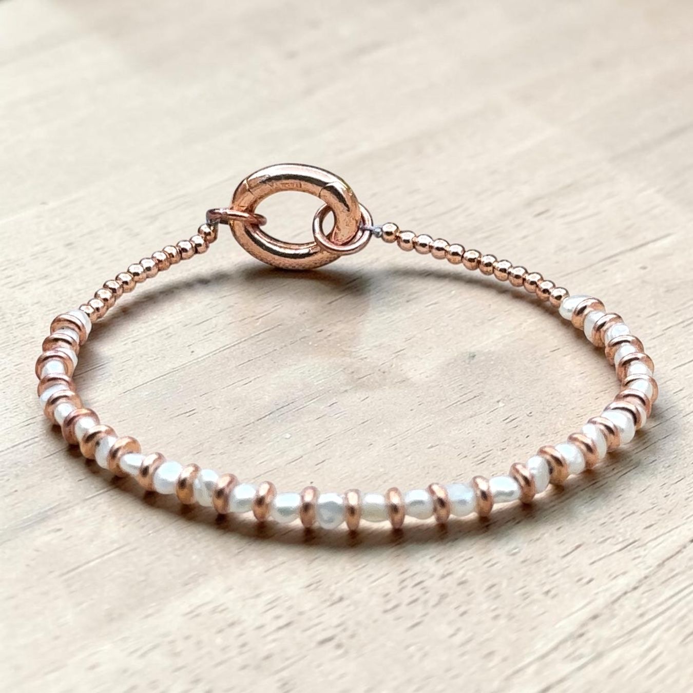 Olga Ribler Bracciali & Braccialetti: Armband mit Süsswasserperlen – Nuovo (secondo la descrizione) da Luzern venduto da MonikaS03