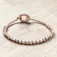Armband mit Süsswasserperlen