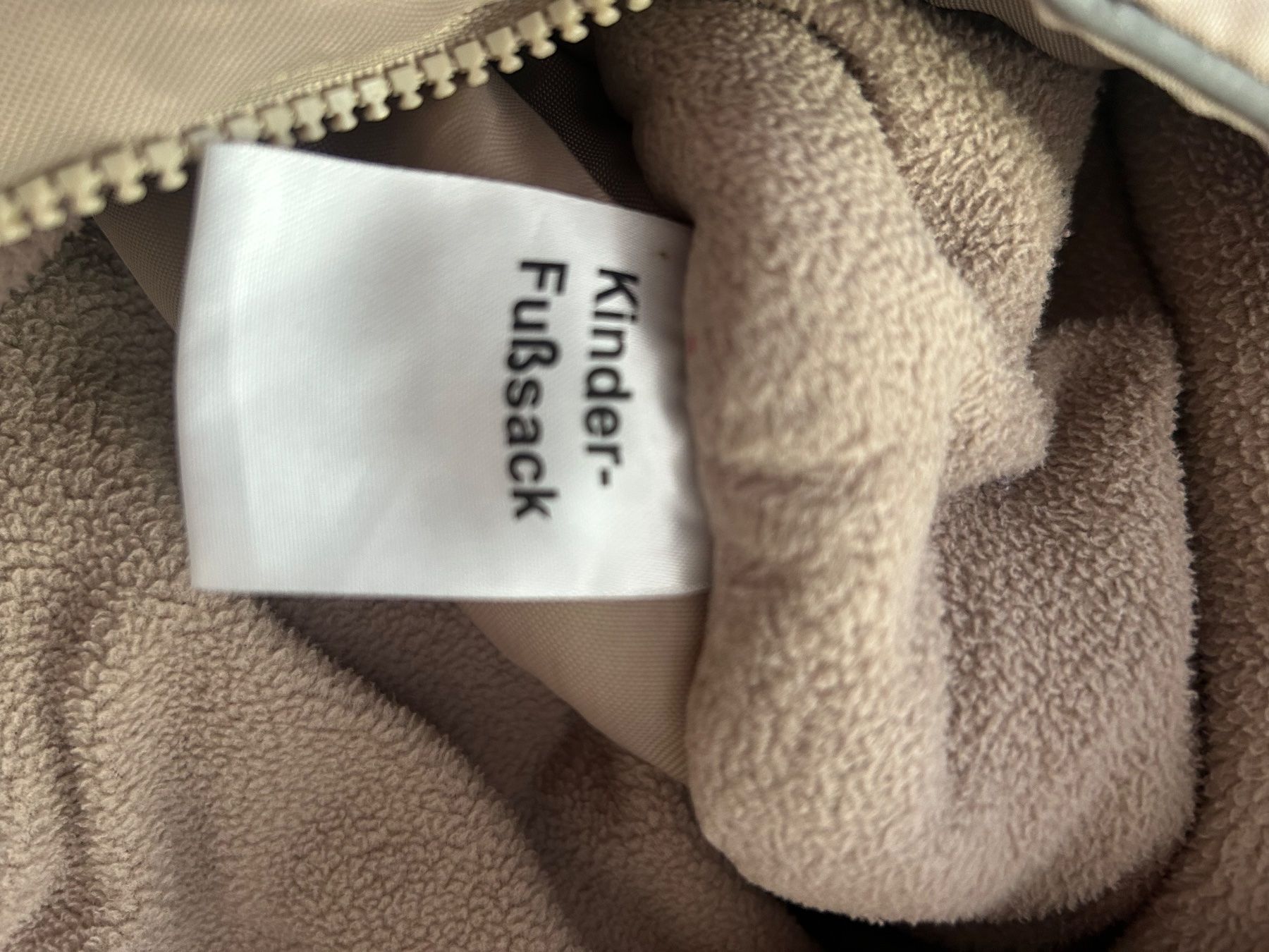 Sacchi a pelo: Kinder Fusssack beige/hellbraun – Nuovo (secondo la descrizione) da Adliswil venduto da sil_v8dy 1