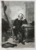 grosser Orig. Holzstich 1864 - William Shakespeare