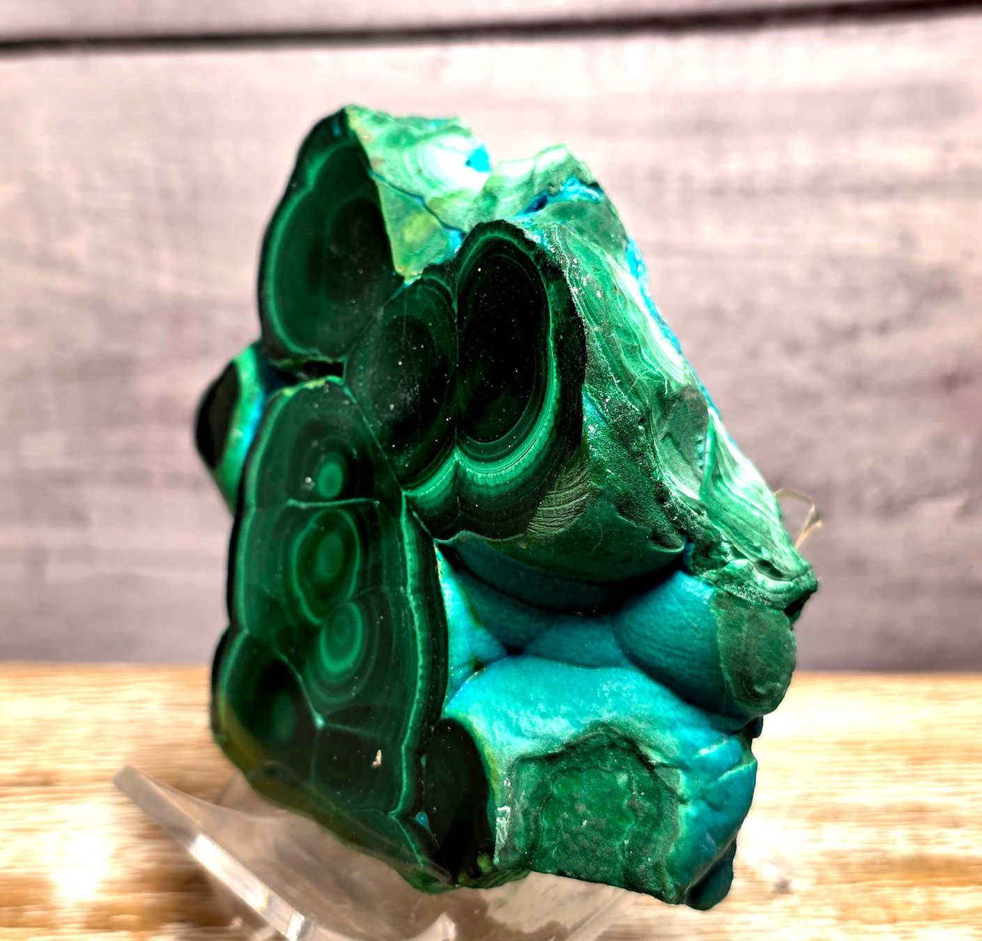 Mineralien & Heilsteine: Top Malachit-Chrysokoll 400g – Neu und originalverpackt aus Matzingen von Shay_Crystalz 1