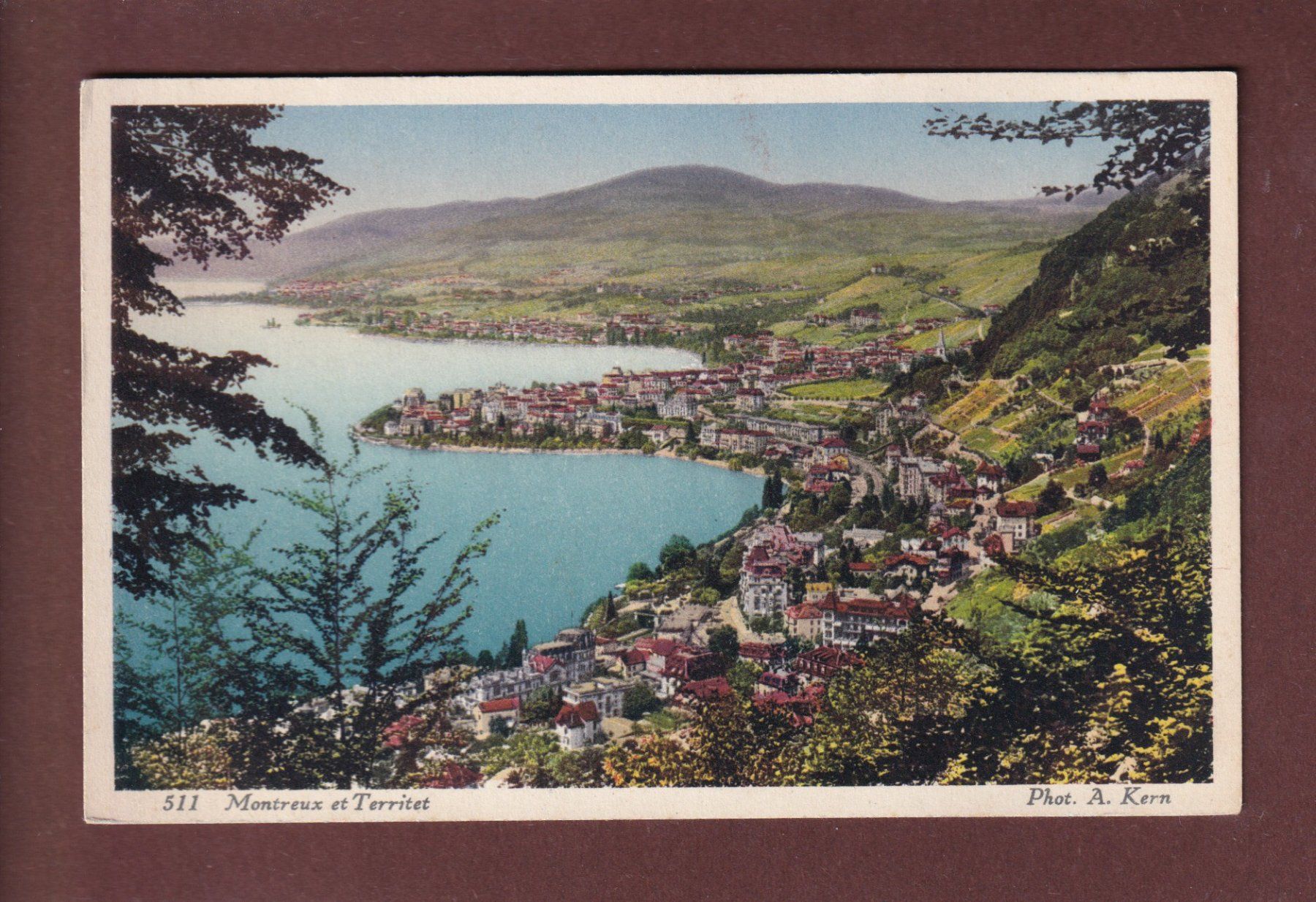 Ansichtskarten: MONTREUX et Territet – Gebraucht aus Pully von nicecards-shop