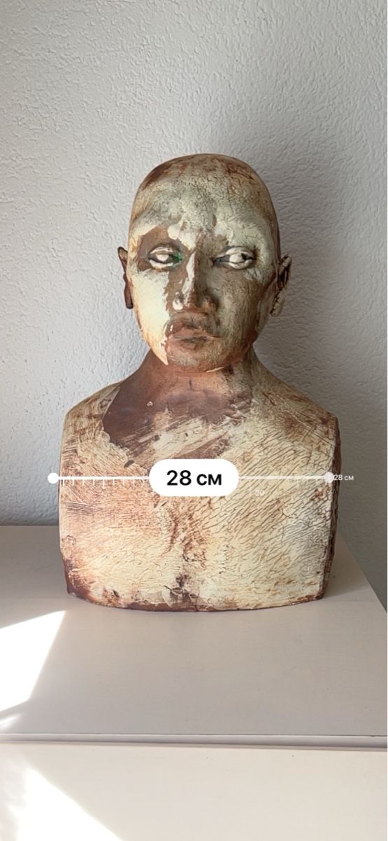 Sculture & Statue: Tönchenbüste, Kunstobjekt, Skulptur – Usato da Niederwangen BE venduto da KFI 4
