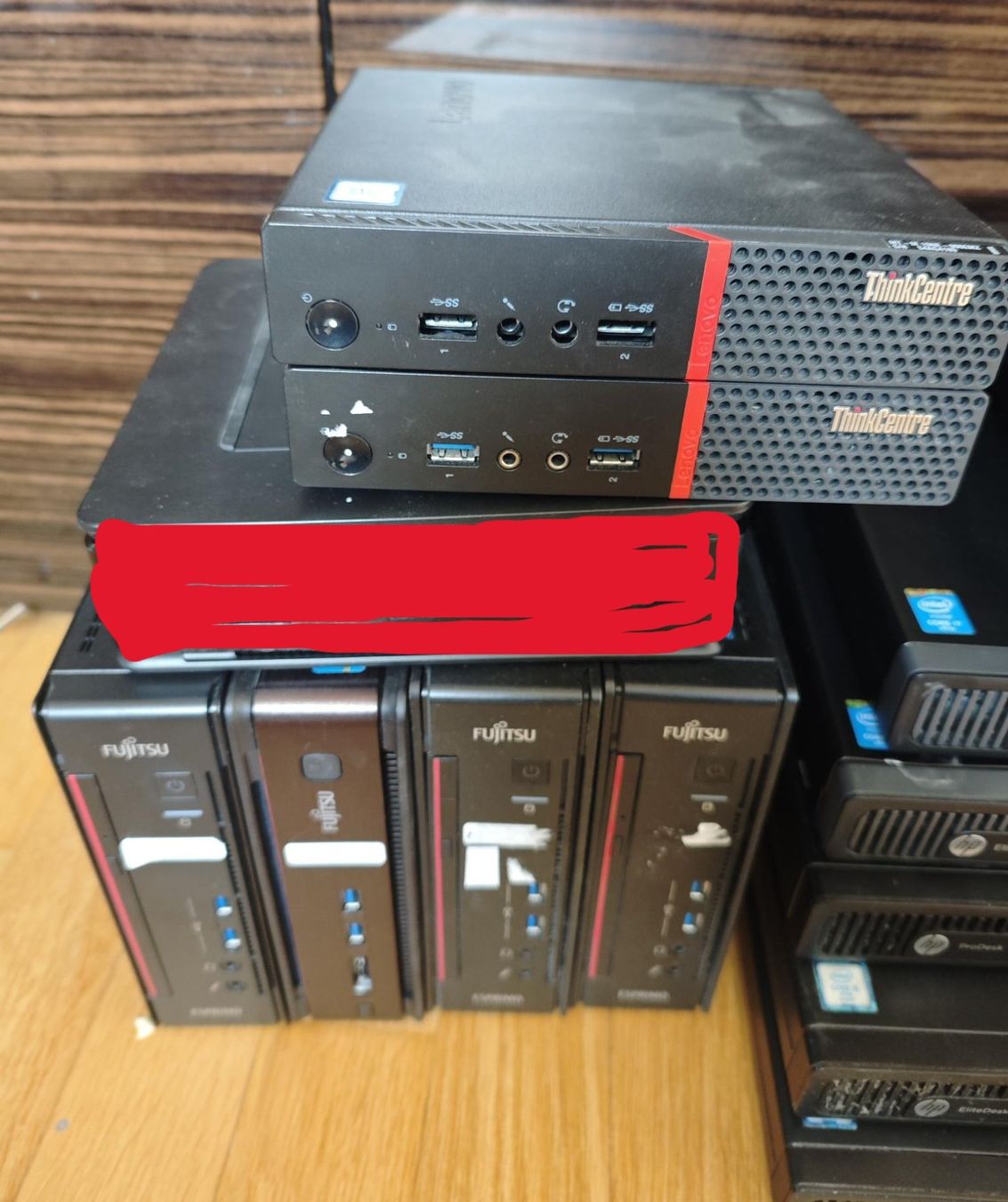 PCs: Lot de mini pc's HP, Lenovo, Fujitsu – Gebraucht aus Léchelles von miguelcd 2