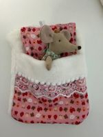 Schlafsack rosa - passend für Maileg Maus