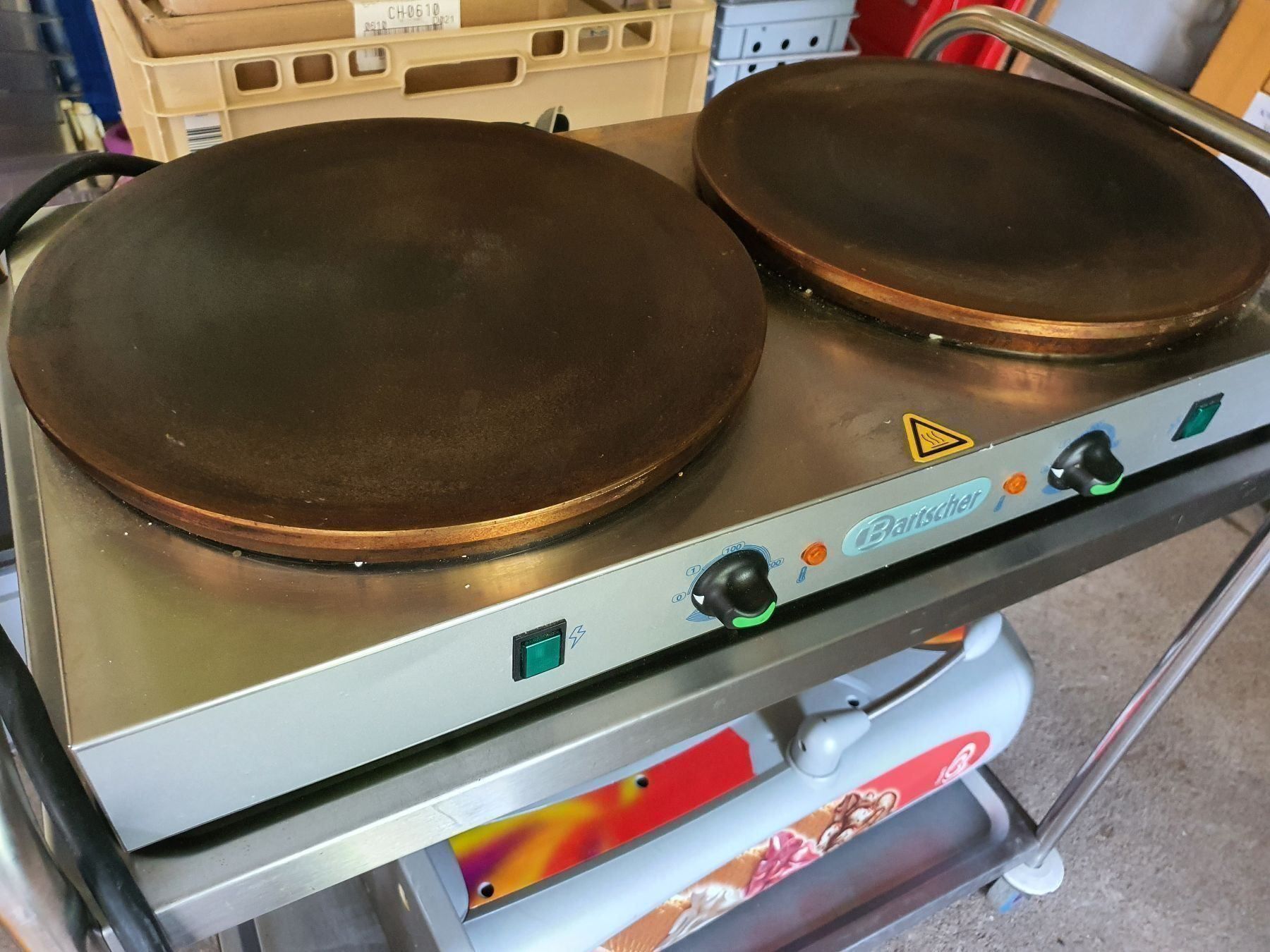Elettrodomestici da cucina: Crepesmaschine Bartscher  #592 – Nuovo (secondo la descrizione) da Wuppenau venduto da Gastro-Wuppenau 1