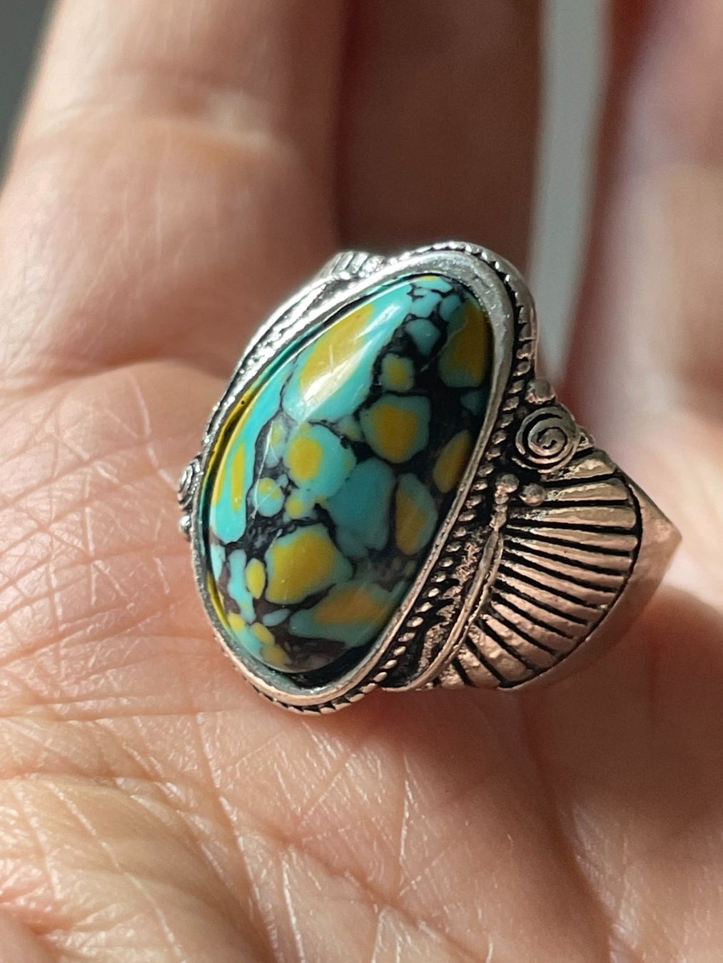 Anelli: Vintage Ring Durchmesser ca. 20 mm – Nuovo e nell'imballaggio originale da Schiers venduto da sisikristall 2