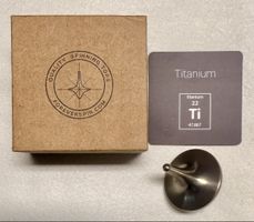 Foreverspin Kreisel Titanium mit Box und Karte