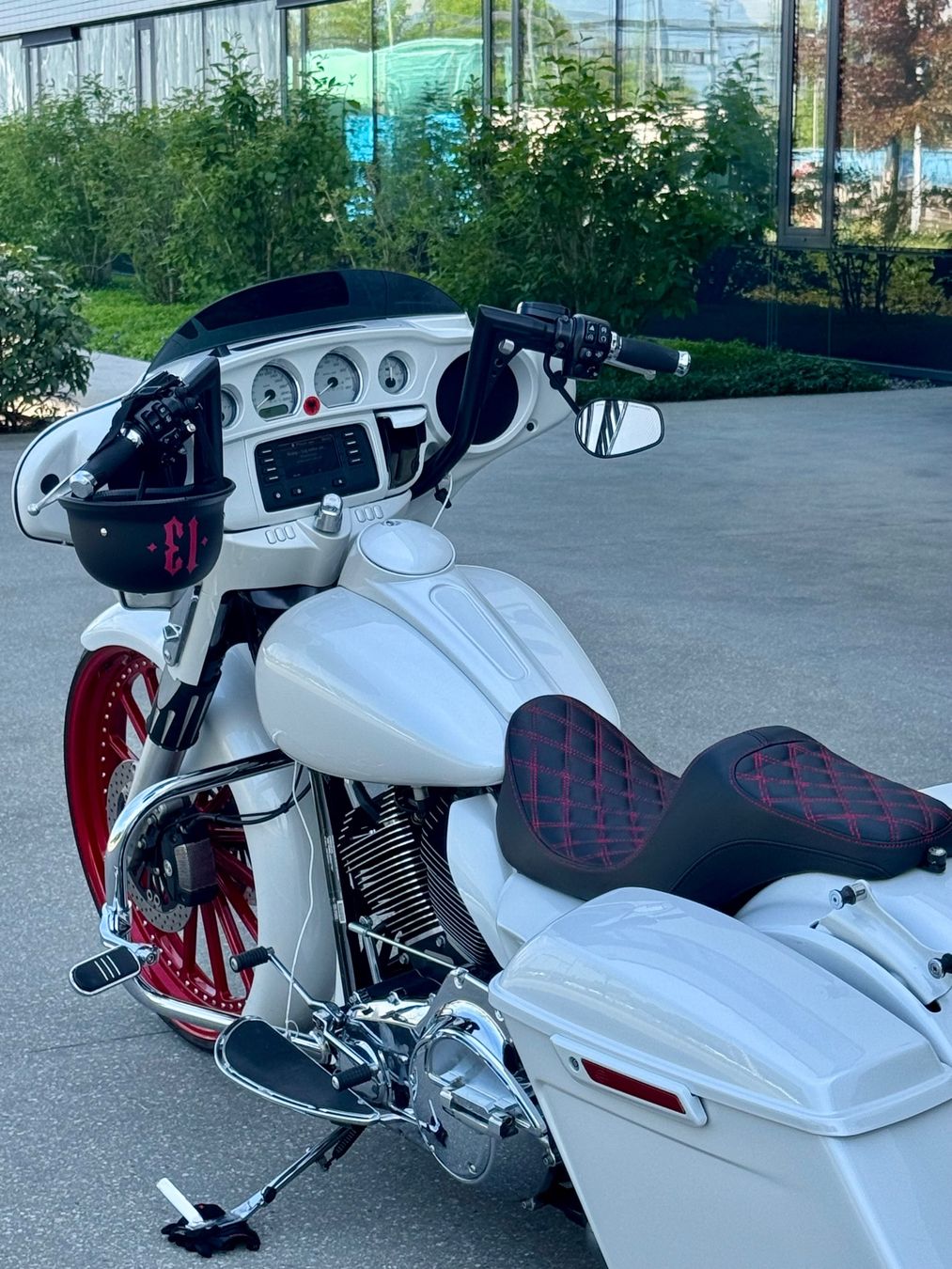 Harley-Davidson Chopper: Motorrad custom weiss neuwertig – Usato da Nebikon venduto da kau_2bfl 2