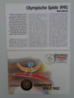Münzbrief - Olymp-Spiele Barcelona 1992