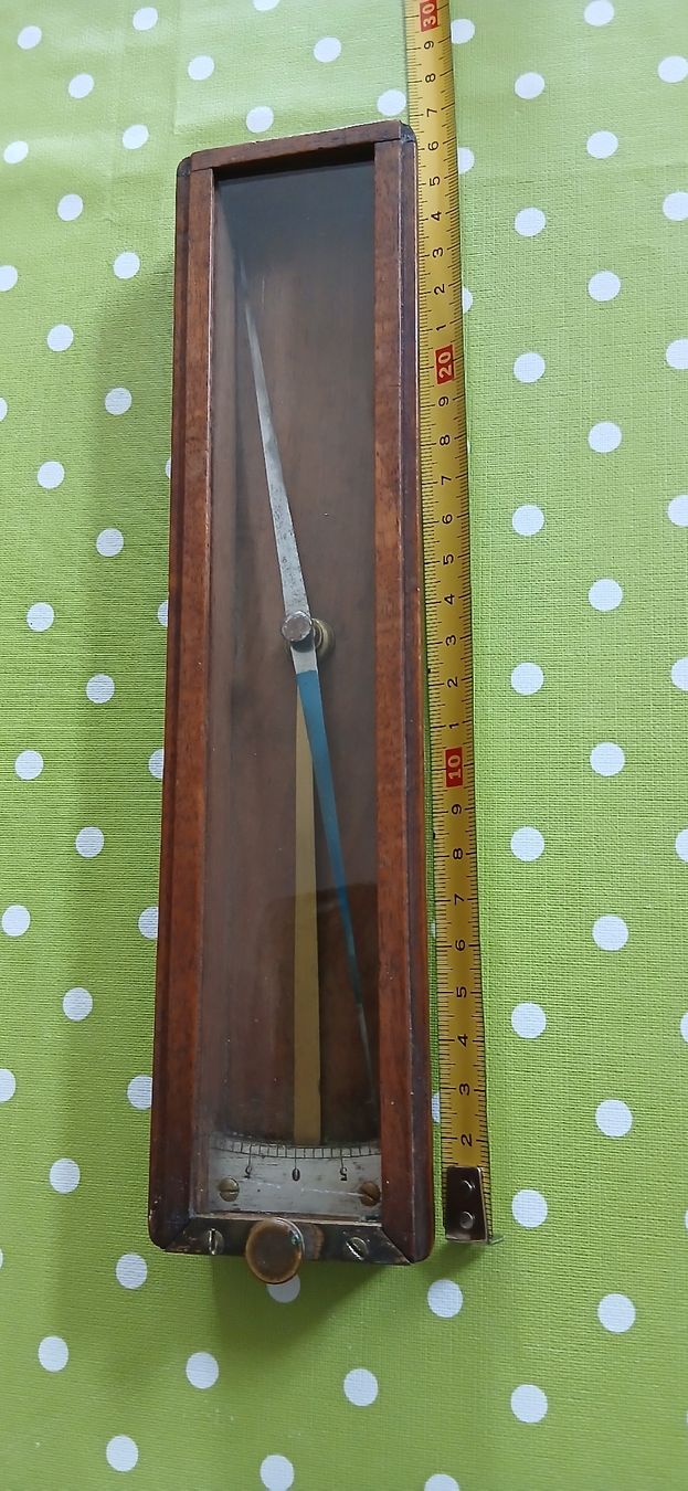 Misurare: Historisches Galvanometer Messinstrument Holzgehäuse – Usato da Spreitenbach venduto da Luckylines 7