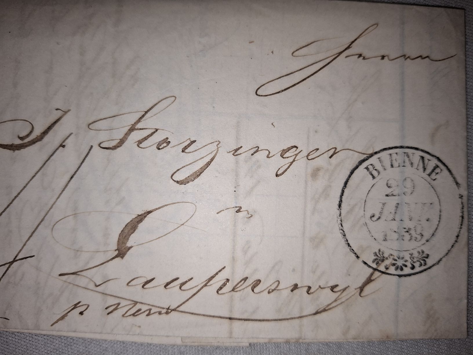 Tutti i francobolli: Vorphilatelie 1839 Biel  – Usato da Balgach venduto da SIMEON27