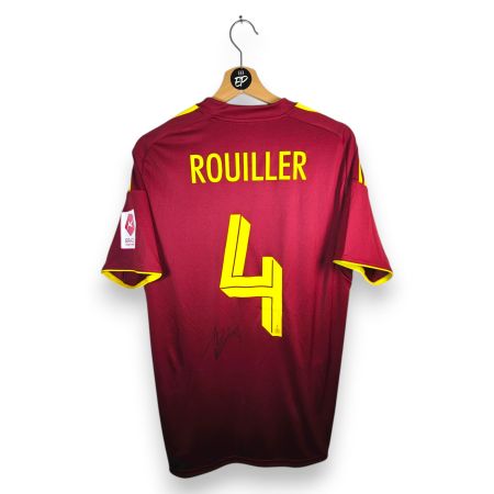 Original 2025-26 Servette Home Trikot SIGNED Rouiller
