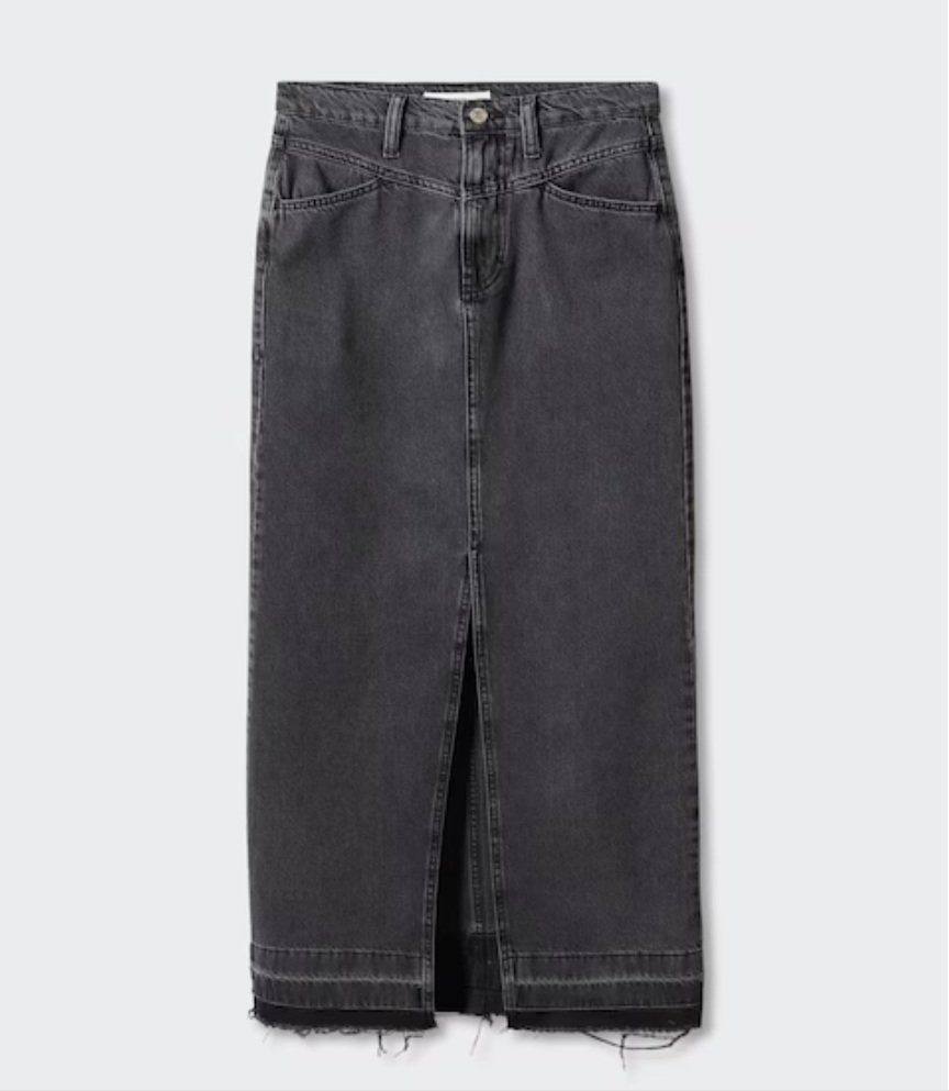 Mango Röcke: MANGO Jeansrock Midirock Maxirock Rock Gr.M NEU – Neu und originalverpackt aus Rotkreuz von beltraum 2