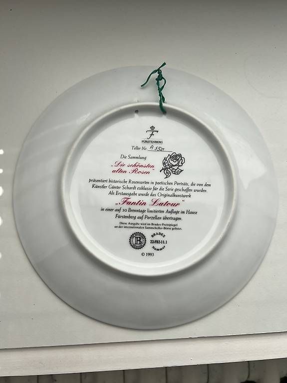 Servierplatten: A nice antique decoration plate – Gebraucht aus Dübendorf von ana_6kcc 1