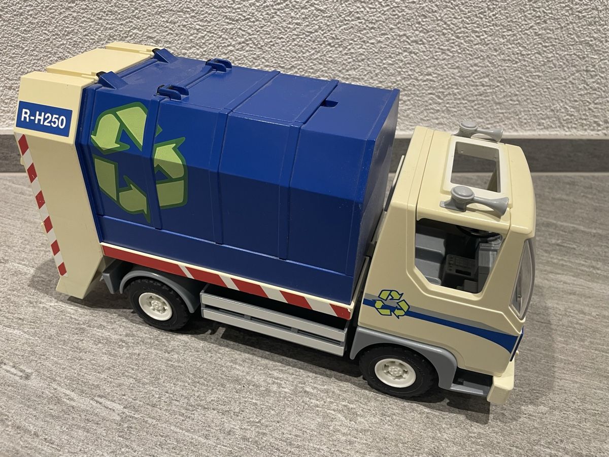Playmobil Giocattoli: Playmobil Recycling LKW, bespielt – Difettoso da Laax GR venduto da tschuetta2014 3