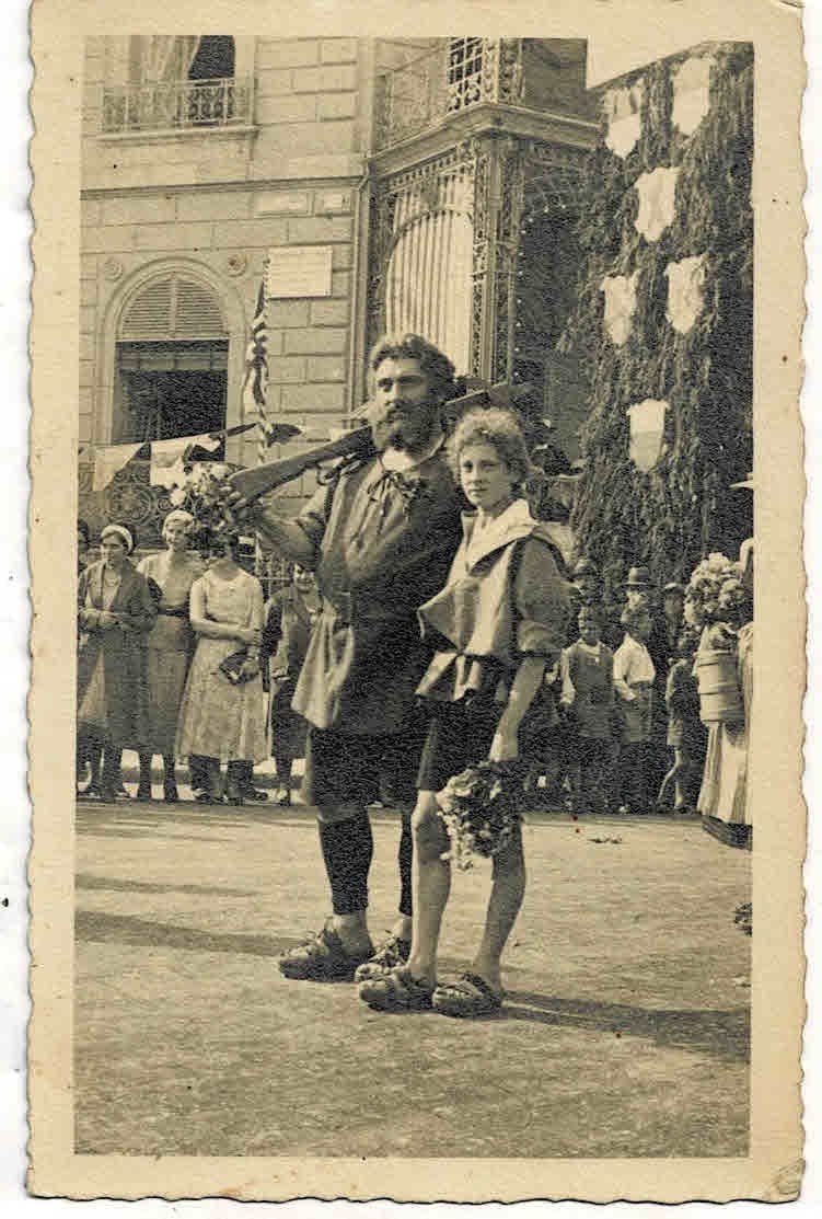 Cartoline postali: Wiihelm Tell Karte mit KNabe – Usato da Sulz AG venduto da Oberdanne8