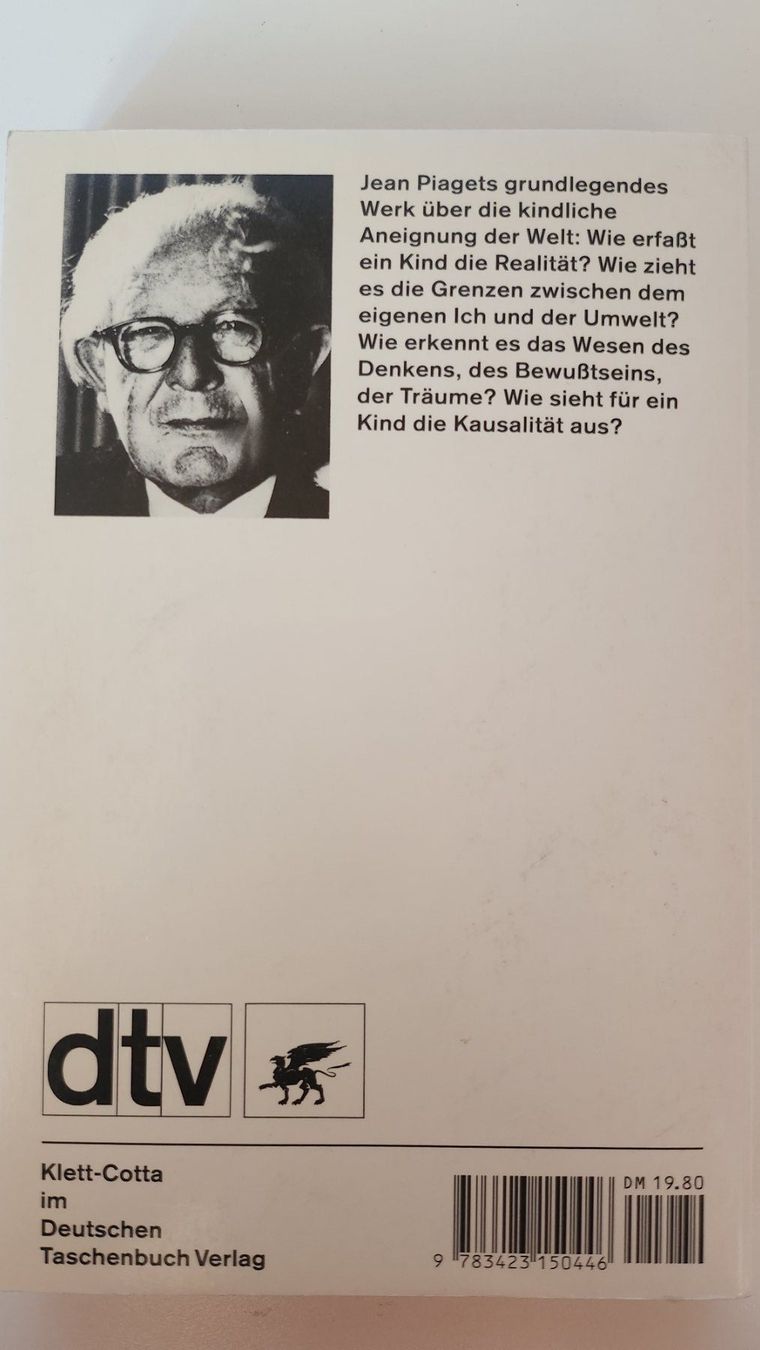 Libri: Jean Piaget - Das Weltbild des Kindes – Usato da Dietikon venduto da Buchantiqdietikon 1