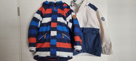 Reima 104 und Windjacke 5-6 , Regenhose und Regenjacke