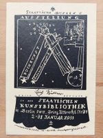 Erich Büttner Original Grafik Kunstbibliothek Berlin 1933