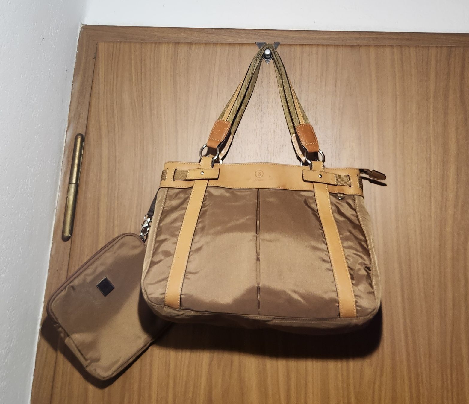 Bogner Taschen für Damen: Sac à main Bogner marron avec pochette – Gebraucht aus Niedergösgen von Eva2410 2