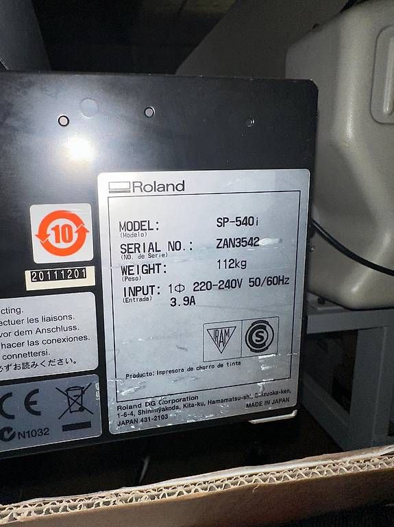 Stampanti: PLOTTER ROLAND VersaCAMM SP-540i – Usato da Manno venduto da MOTOMIXMANNO 3