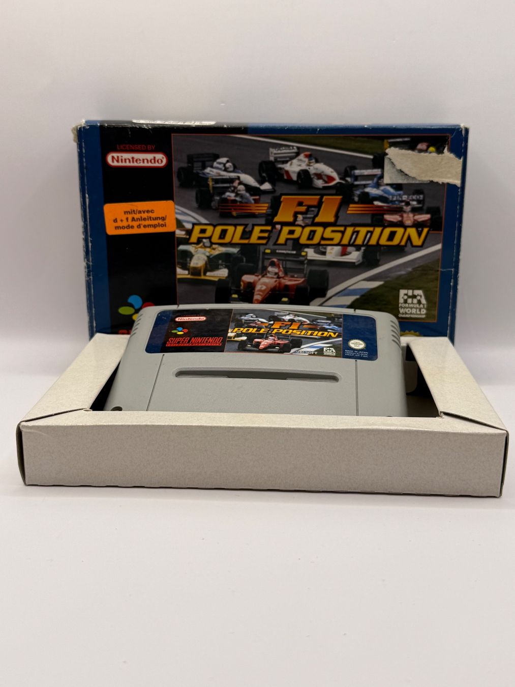Nintendo Giochi: F1 Pole Position - Super Nintendo SNES - OVP – Usato da Dietikon venduto da gab_qz7y 2