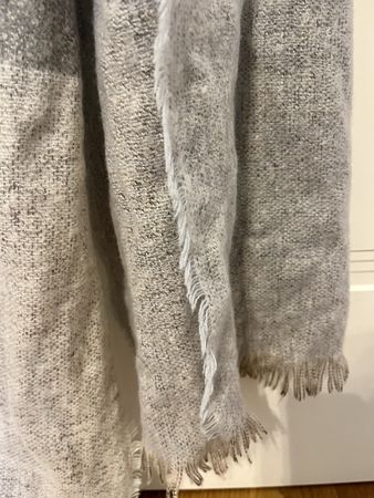 Warmer kuscheliger Schal 🧣 grau,blau,beige