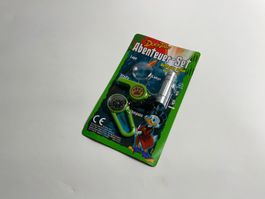 DuckTales Abenteuer-Set Lupe Lampe Pfeife Kompass OVP