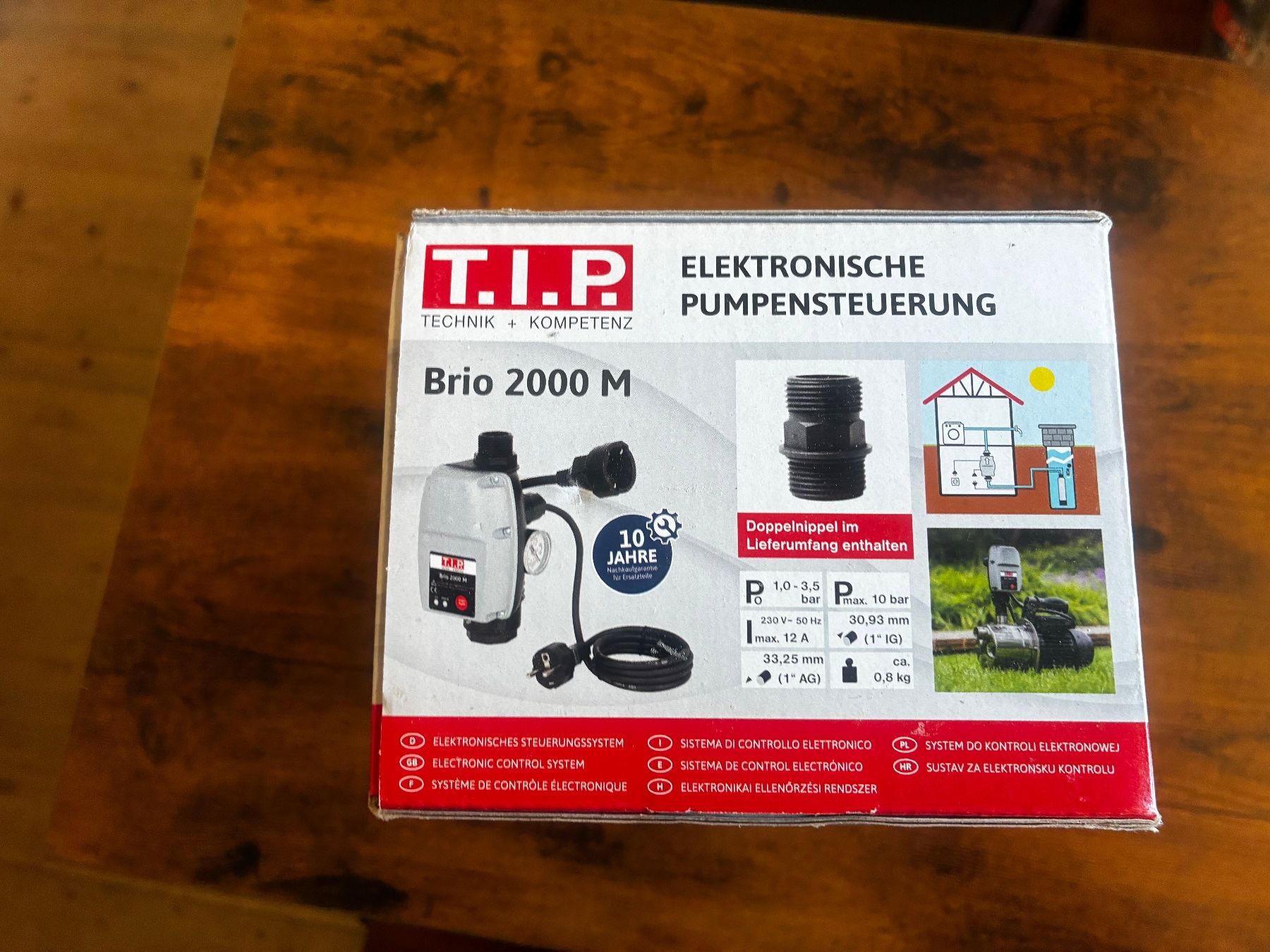Sistema di controllo: Elektronische Pumpensteuerung Brio 2000M – Nuovo e nell'imballaggio originale da Zollbrück venduto da outlet16 2