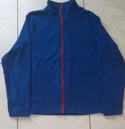 Fleecejacke blau Gr.48/50