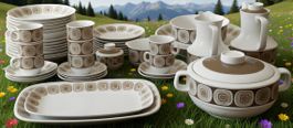 Geschirr Set-Bavaria-48 Teile-Guter Zustand