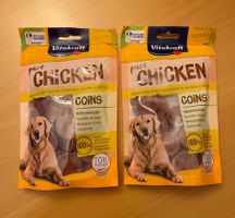 2 Beutel Vitakraft CHICKEN Coins Hühnchentaler je 80g