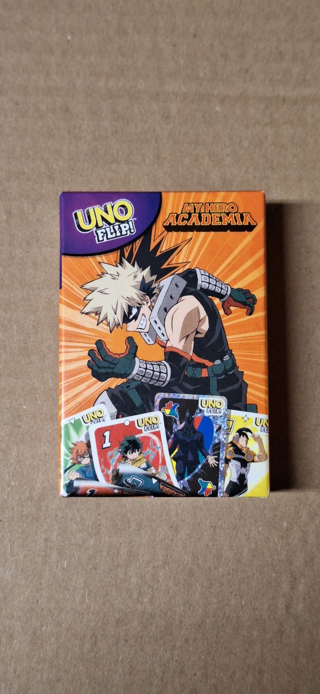 Mattel Giochi: UNO Flip - My Hero Academia – Nuovo e nell'imballaggio originale da Sisseln AG venduto da murmi83