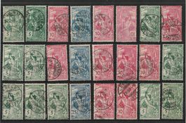 gutes Lot UPU 1900. gestempelt