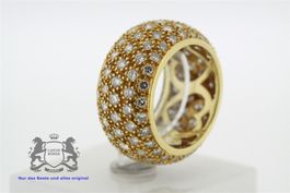 Brillant Ring mit ca. 3.79ct in 18K Gelbgold *S1270