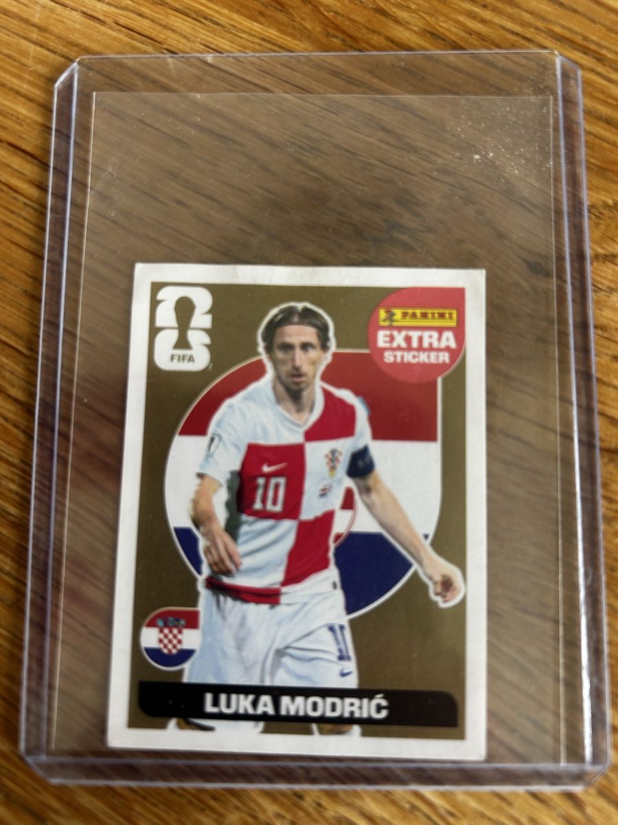 Panini Sammelbilder & Trading cards: Extra Sticker Luka Modric gold – Gebraucht aus Niedergösgen von simihauser