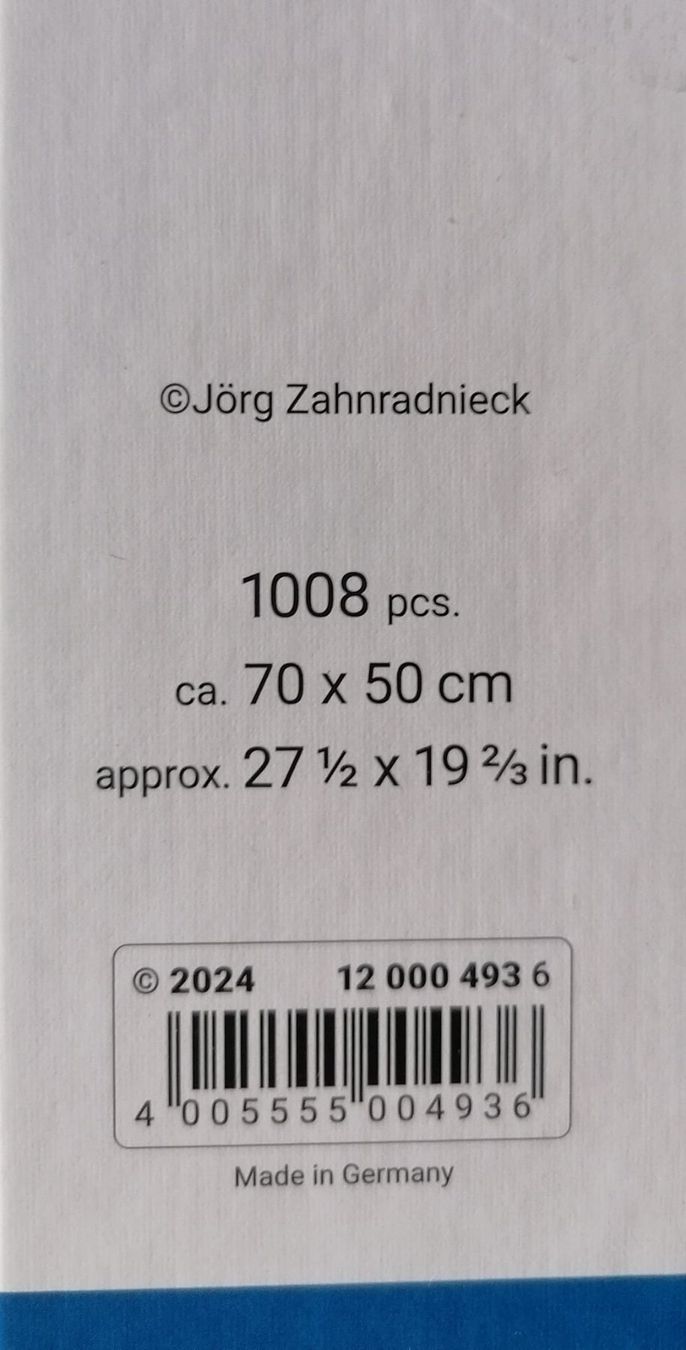 Ravensburger Puzzle: Puzzle - Gelini 1000 Teile - Ravensburger – Usato da Winterthur venduto da Arkadii 2
