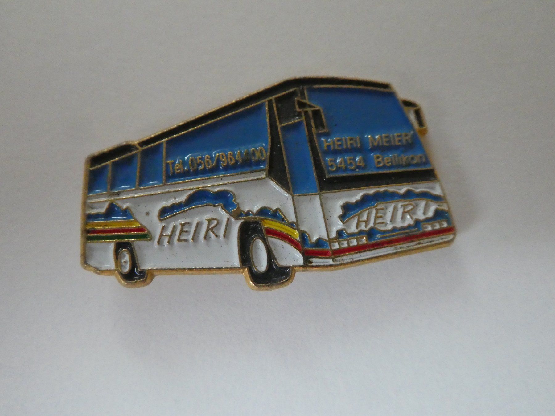 Placchette & Badge: Pin, Car Heiri Meier Bellikon nummeriert. – Usato da Andelfingen venduto da Annegret06