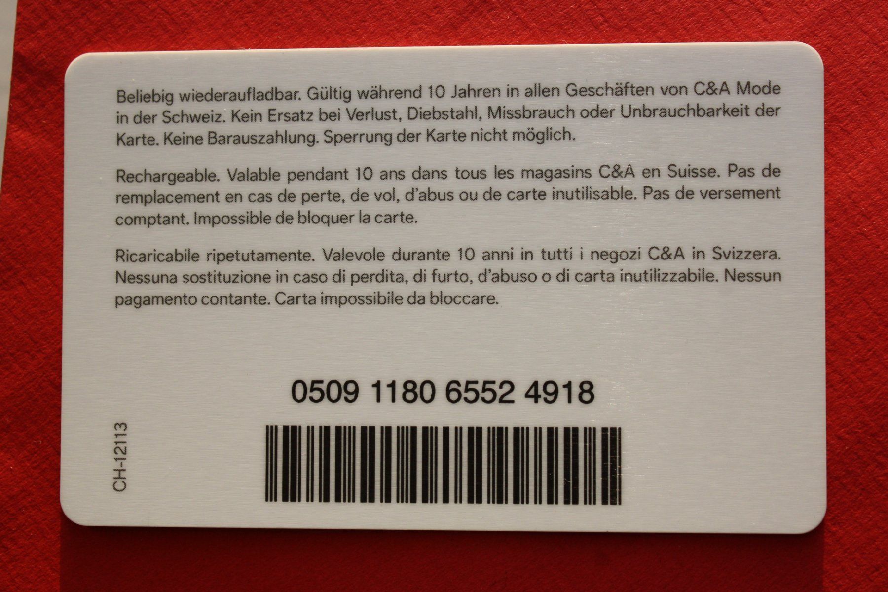 Karten: geschenkkarte – Gebraucht aus Laupen BE von Gufi57 1