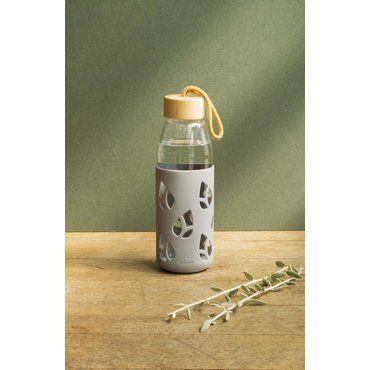 Borracce & Thermos: PEPPLY  Glasflasche mit Bambusdeckel – Nuovo e nell'imballaggio originale da Salez venduto da EMERCARO 4