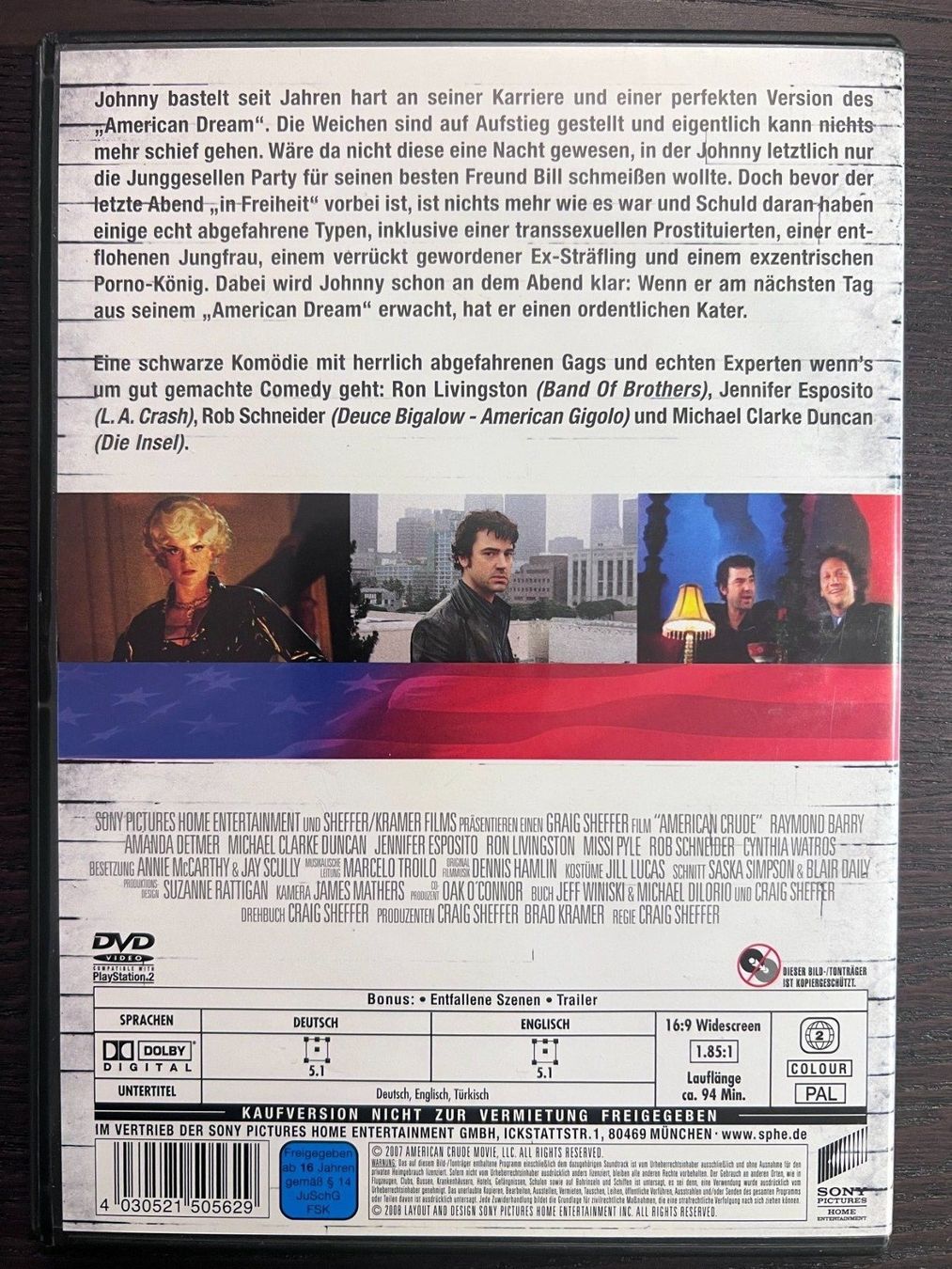 Tous les DVDs: American Crude – D'occasion à Zürich par FilmFreunde 1