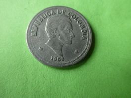 Colombia 1956, 20 Centavos